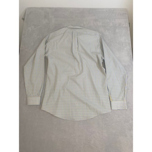 Brooks Brothers Classic Plaid Button Down Shirt Light Blue Yellow 15 1/2-34 - Picture 6 of 6