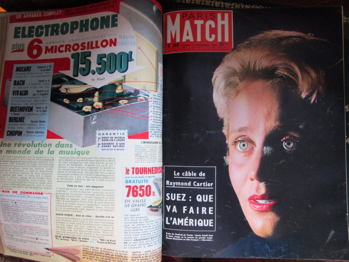 PARIS MATCH N° 456 du 4 Janvier 1958 LE BOUDDHA INDONESIE NASSER SUEZ