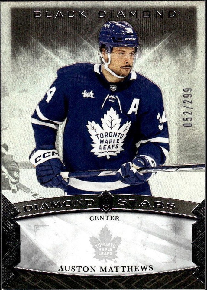 2023-24 Upper Deck Black Diamond - Auston Matthews #BDS-AM - 1 of 1