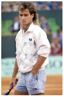 Nike John McEnroe Agassi Checkerboard Tech Challenge Court Tennis