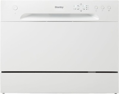 Danby DDW621WDB Countertop Dishwasher 6 Place 6 Cycles Energy Star White