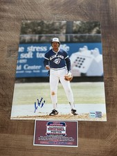 George Bell Autographed 8x10 Photo 2013 Candian Baseball HOF Tristar Authentic