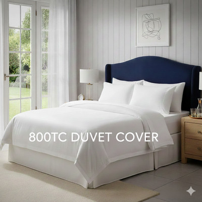 Luxus 800 Fadenzahl Ägyptische Baumwolle Satin Bettbezug Set mit Kissenbezügen