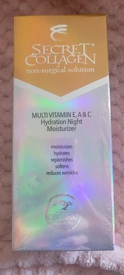Secret Collagen Intensive Collagen Cell Rejuvenating Night Serum 1.7 oz SEALED 