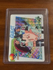Pok mon 1998 Bandai Carddass Vending Prism Team Rocket Clefairy