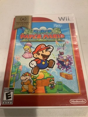 Super Paper Mario (Nintendo Wii, 2007) Complete! CIB Tested & Works