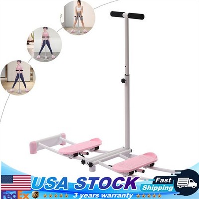 Ski Simulator Trainer Equipment Machine Adjustable Skiing Cardio Training Snowbo