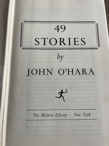 49 Stories by John O'HARA | Very Good+ Modern Library VTG Hardcover Excellent - Foto 5 di 7