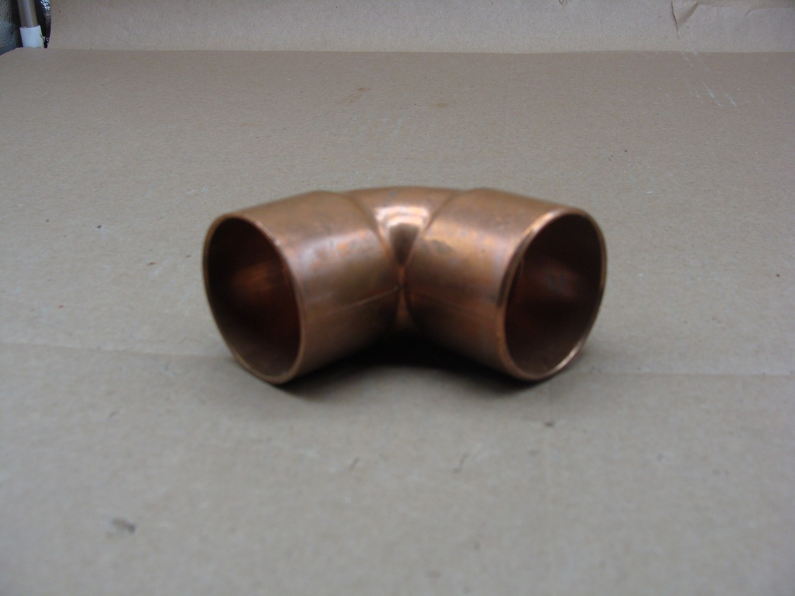 1-1/2" COPPER 90 DEGREE SWEAT ELBOW FITTING LOT OF 3