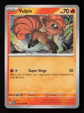 Carta Pokemon Vulpix 037/165 Scarlatto e Viola 151
