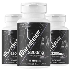 3200mg Forecast Extreme Potency Male Enhancement Pill! Last up to 3 Days! 3 Pack