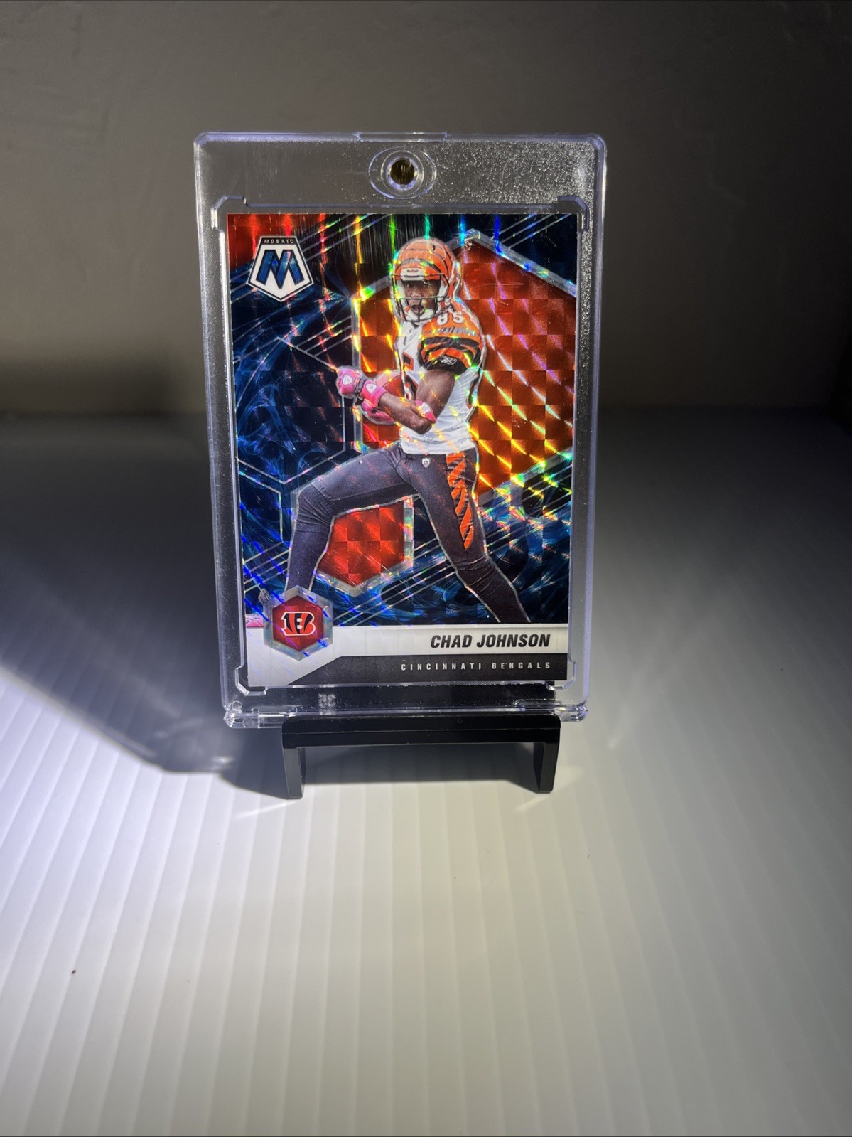2021 Panini Mosaic - Chad Johnson #48 Genesis Mosaic Prizm Casehit🔥🔥🔥