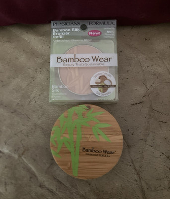 Physicians Formula Bamboo Wear Bamboo Silk Glow Bronzer Refill with compact