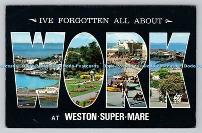 R811348 Ich habe alles über die Arbeit bei Weston Super Mare vergessen. Bamforth. Holmfirth.