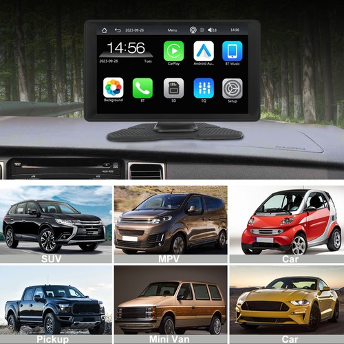 9 inch Adjustable Car Stereo RadioWireless Apple Carplay Auto Touch Screen BT - Picture 15 of 24