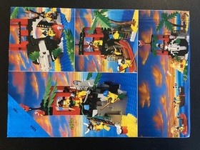 MANUAL ONLY LEGO Pirates Islanders Forbidden Cove 6264 Instructions Vintage 90's