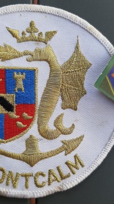 PATCH / ECUSSON Marine Nationale Porte-Avions Charles De Gaulle EUR 20