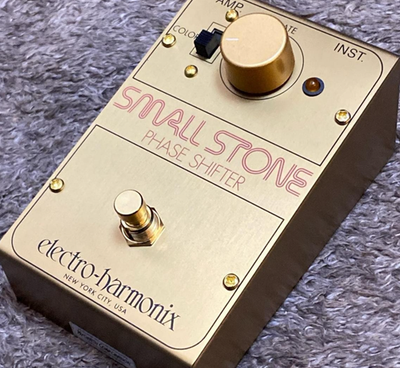ELECTRO-HARMONIX smallstone フェイザー 箱付き Electro-Harmonix Golden Small Stone Phaser Pedal with Wooden Box