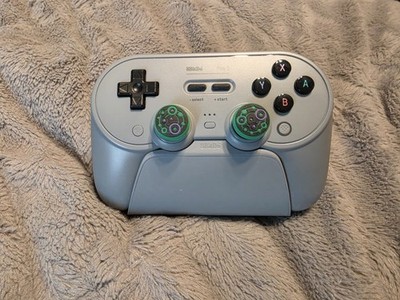 8BitDo Pro 3 Wireless USB-C Controller w/ Charging Dock, Gray