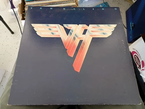 VAN HALEN II LP HS 3312 Original First Press 1979 VG+/EX/ SIDE 2 LABEL ERROR