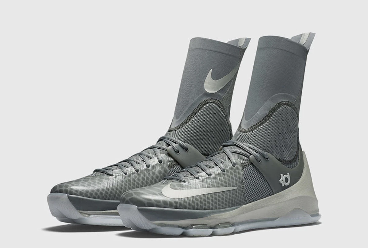 Nike KD 8 Elite Tumbled Grey for Sale | Authenticity Guaranteed | eBay