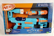 Nerf Elite 2.0 Lock N Load Blaster Pack w/ 50 Darts