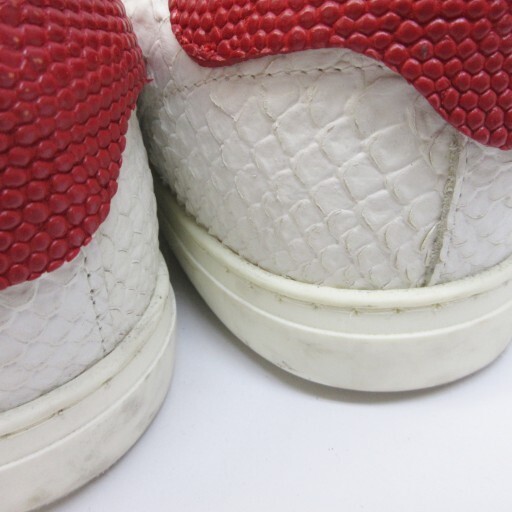 DSQUARED2 Sneakers Python Leather Low Cut Logo Pl… - image 9