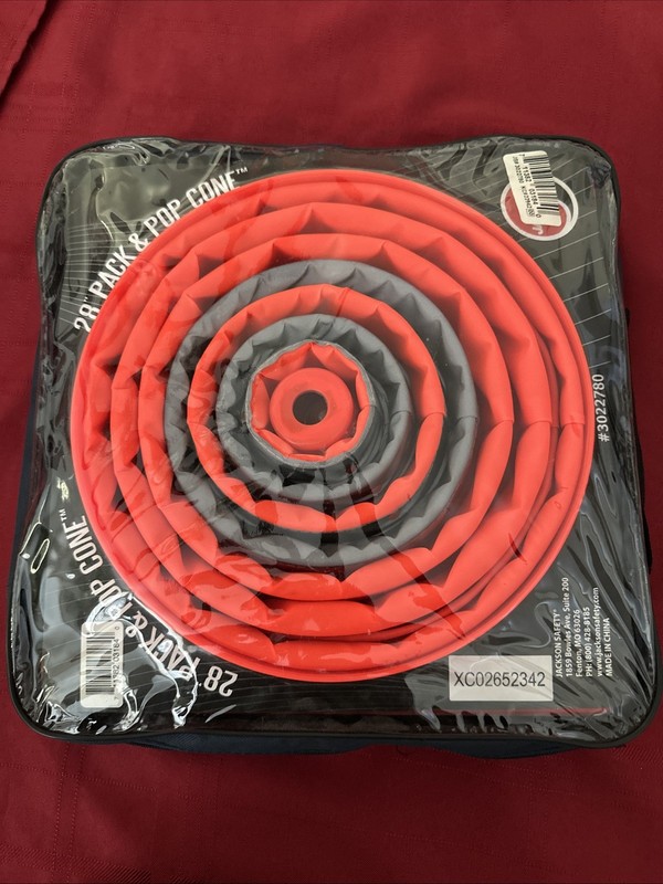 28” Pack And Pop Up Traffic Cone Cortina Safety