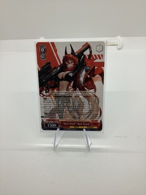 Weiss Schwarz Goddess Nikke ''Red Wolf'' Red Hood NIK/S117-058 RR