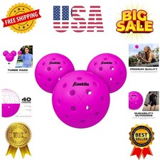 X-40 Outdoor Pickleballs - Official Ball of Pickleball, APP Tour  Open - R...