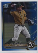 2022 Bowman Chrome Prospects Blue Refractor /150 Euribiel Angeles #BCP-225 16xg