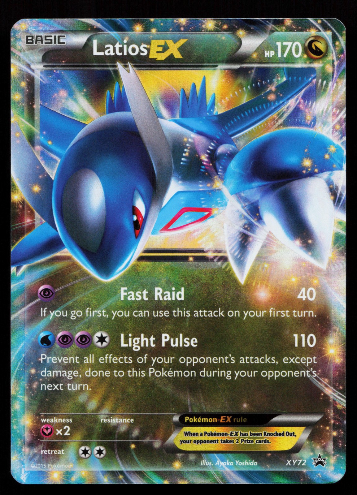 Latios EX XY72 Promo XY Promos Pokémon Card