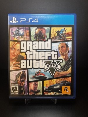 Grand Theft Auto V - Complete w/ Map & Manual - PS4 CIB