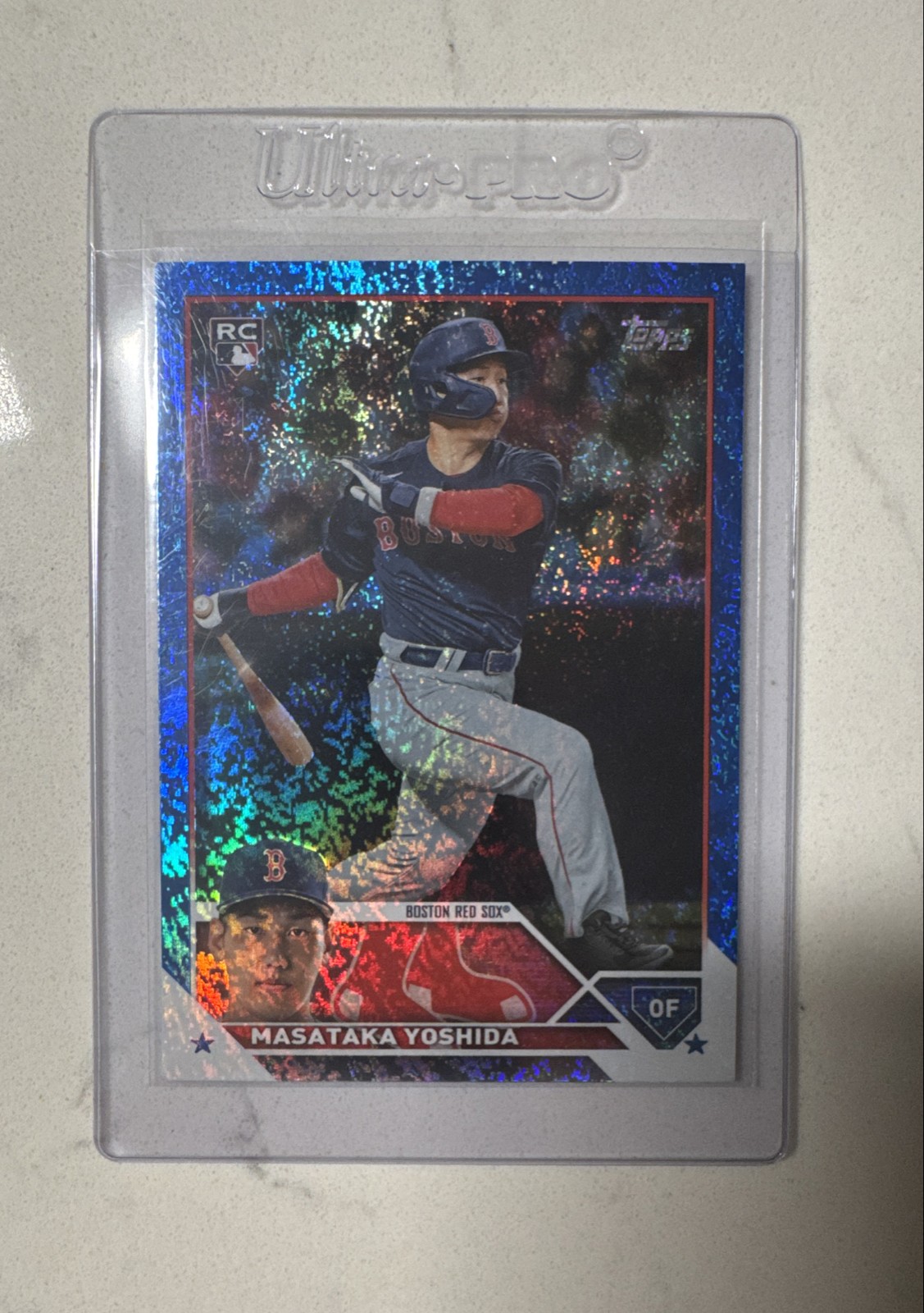 2023 Topps Series 2 - Masataka Yoshida #471 Blue Foil /999 (RC)