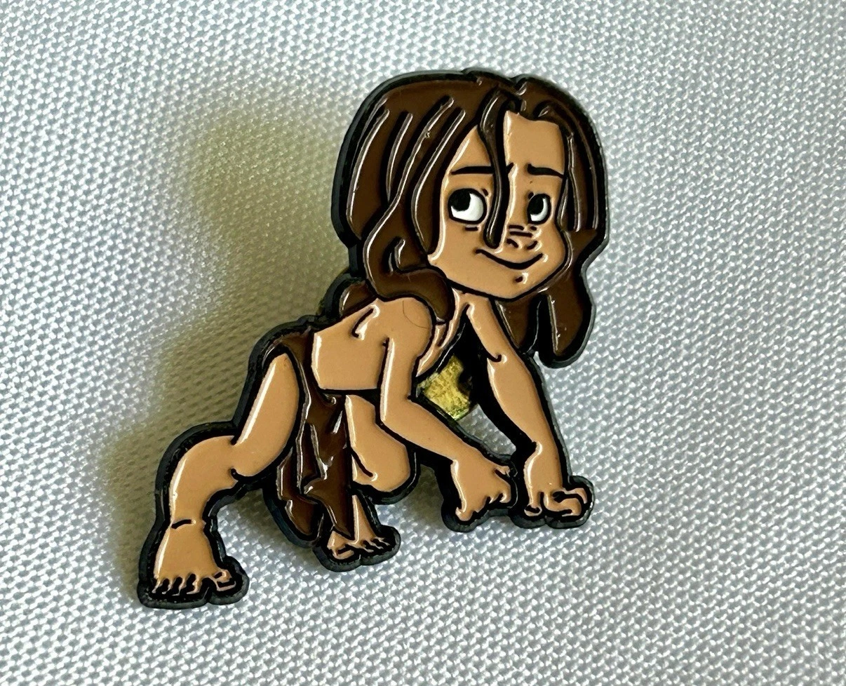 Disney Pin Tarzan Young HTF Rare Toddler Tarzan On All Fours #17607