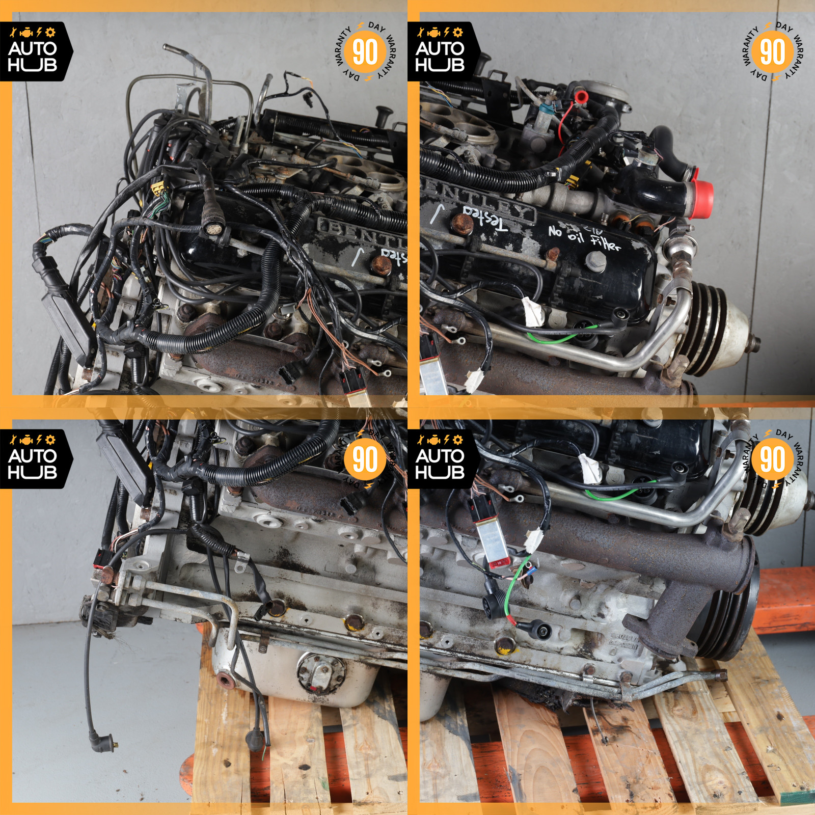 Bentley Brooklands 1990-1993 Rear Right Engine assembly