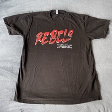 UNLV Rebels Las Vegas Worldwide Members Only Short Sleeve Black Logo T-Shirt L