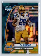2024 Bowman Chrome T.J. Harden 1st Bowman Green Lava Refractor UCLA 