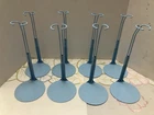 8 KAISER Stands #2275 Blue Fits 11.5"-12.5" Barbie Dolls Vintage Silkstone EC