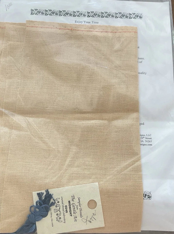 Blue Ribbon Designs  Anything Is Possible Sampler Fabric Thread New - Image 2 of 2