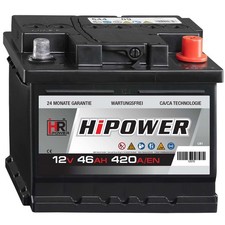 HR 46Ah HiPower Autobatterie 12V 380A/EN 552401052
