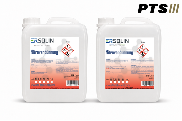Ersolin NitroverdüNnung 2X10L | LackverdüNner Zum Reinigen & VerdüNnen-image