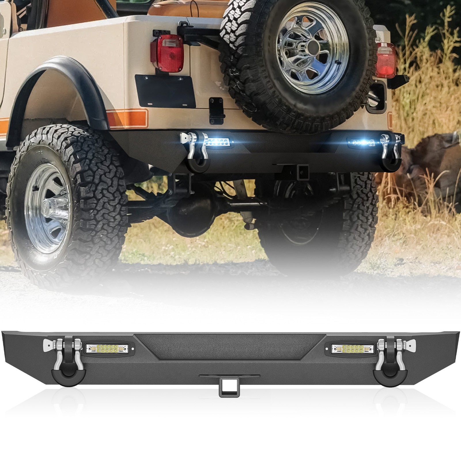 Rear Bumper With 2