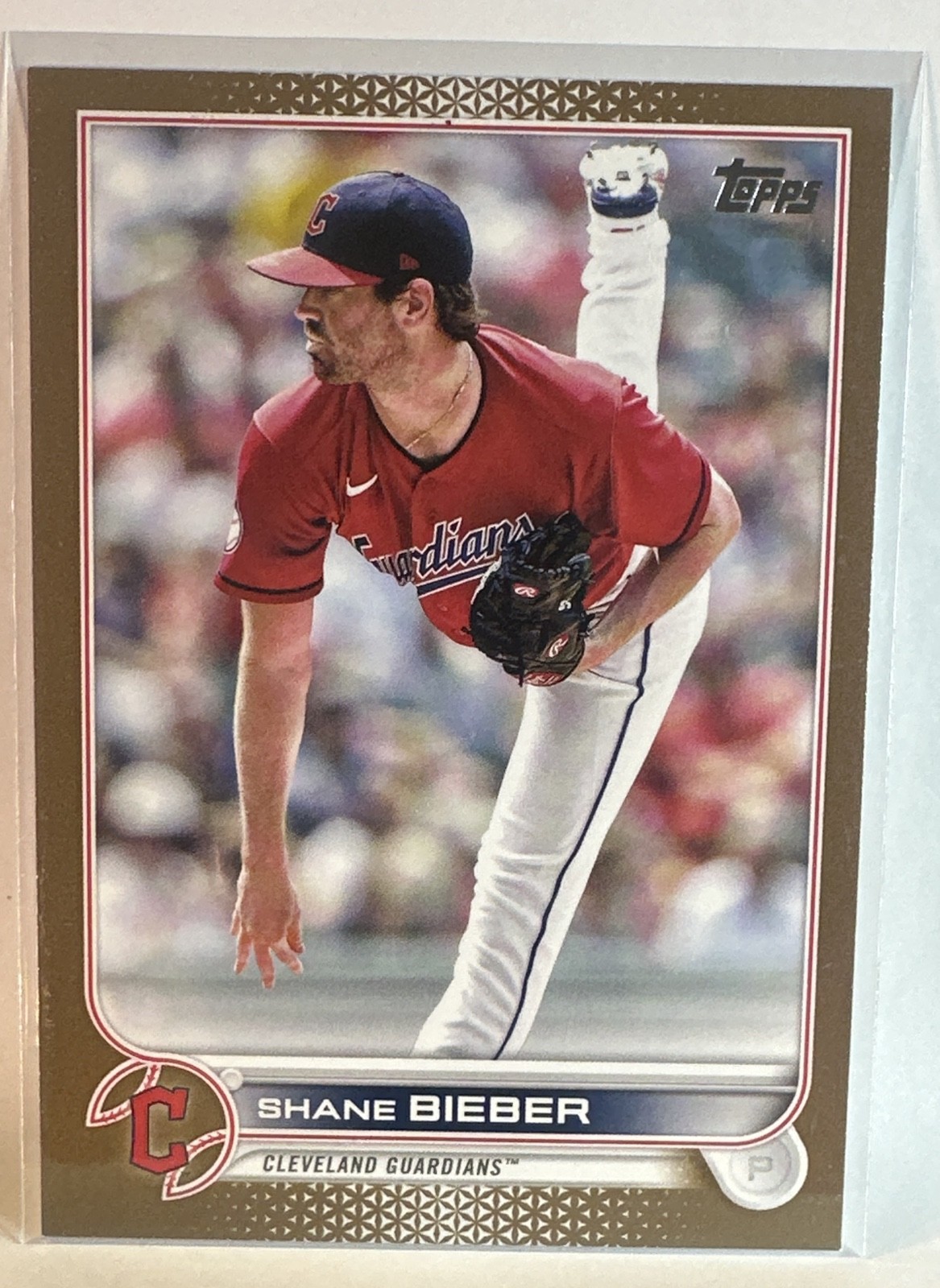 2022 Topps Series 1 - Shane Bieber #21 Gold /2022