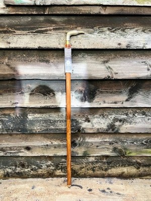 Antique Victorian Eagle Head Handle Handmade Wooden Walking Cane Stick Gift