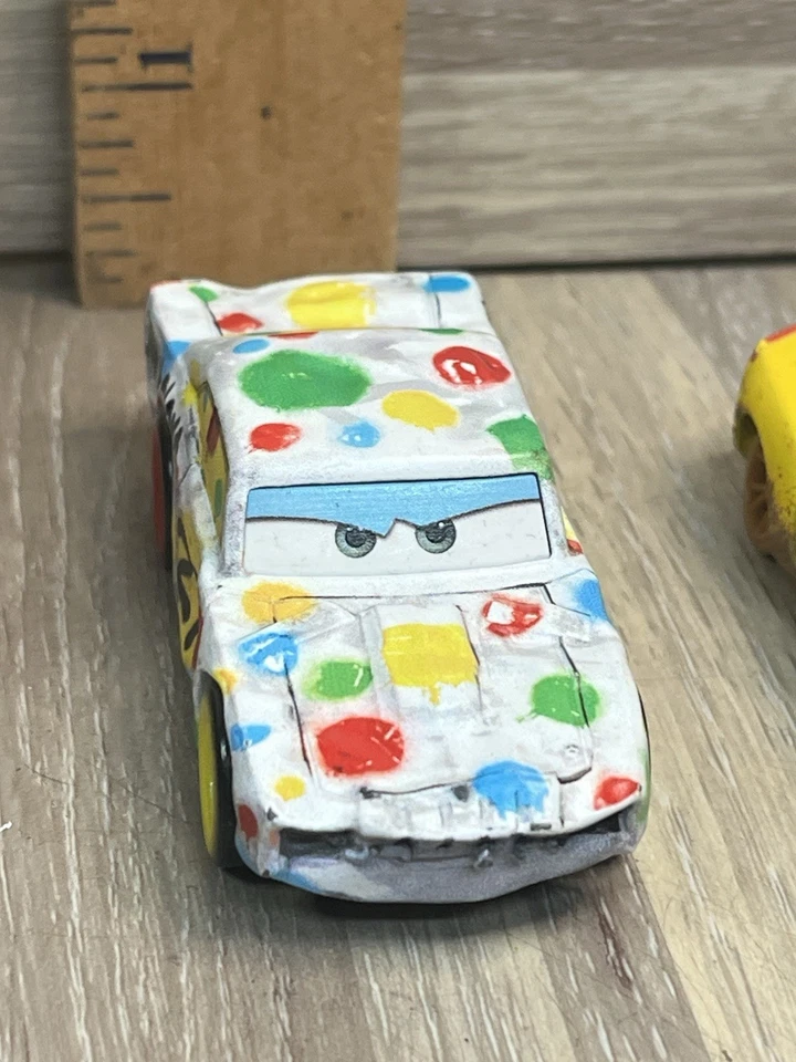 LOTE DE 5 Disney Pixar Cars 3 Thunder Hollow Demolition Derby Racers Metal Foto 4 de 4