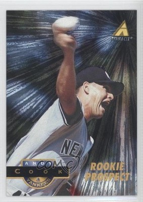 1994 Pinnacle Rookie Prospect Museum Collection Andy Cook #257 1s7