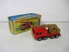 Matchbox Lesney Superfast SF30 Eight Wheel Crane- red with gold boom, boxed