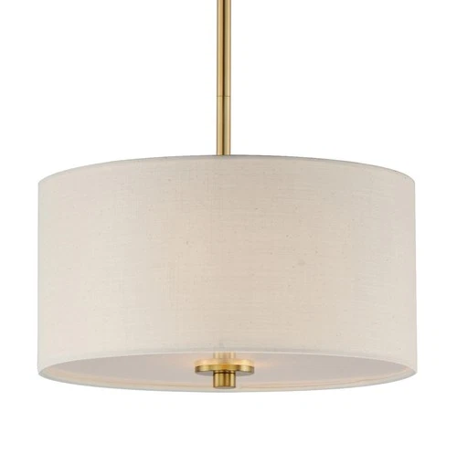 Maxim 10011OM Bongo 2 Light 13"W Pendant - Brass - Picture 1 of 5