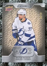 2023-24 UD Engrained White Birch  #32 Victor Hedman /20